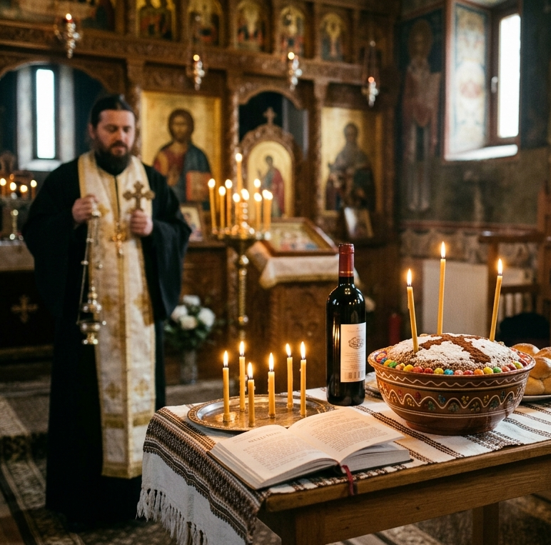 Parastasul la romani - ORTODOX